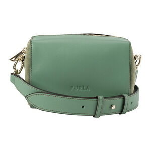 Furla Mia Stella Shoulder Bag Green